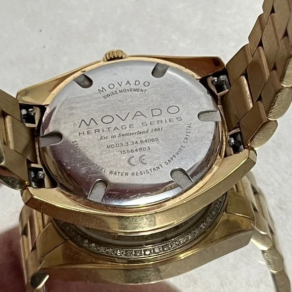 Movado datron diamond watch - Picture 8 of 9